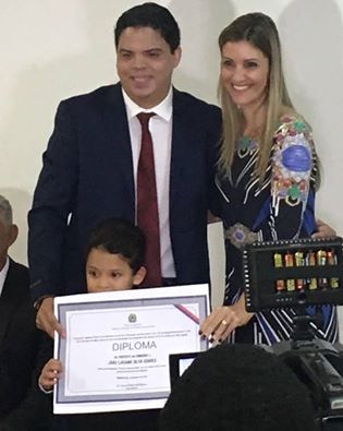 Luciano Genésio é diplomado prefeito de Pinheiro